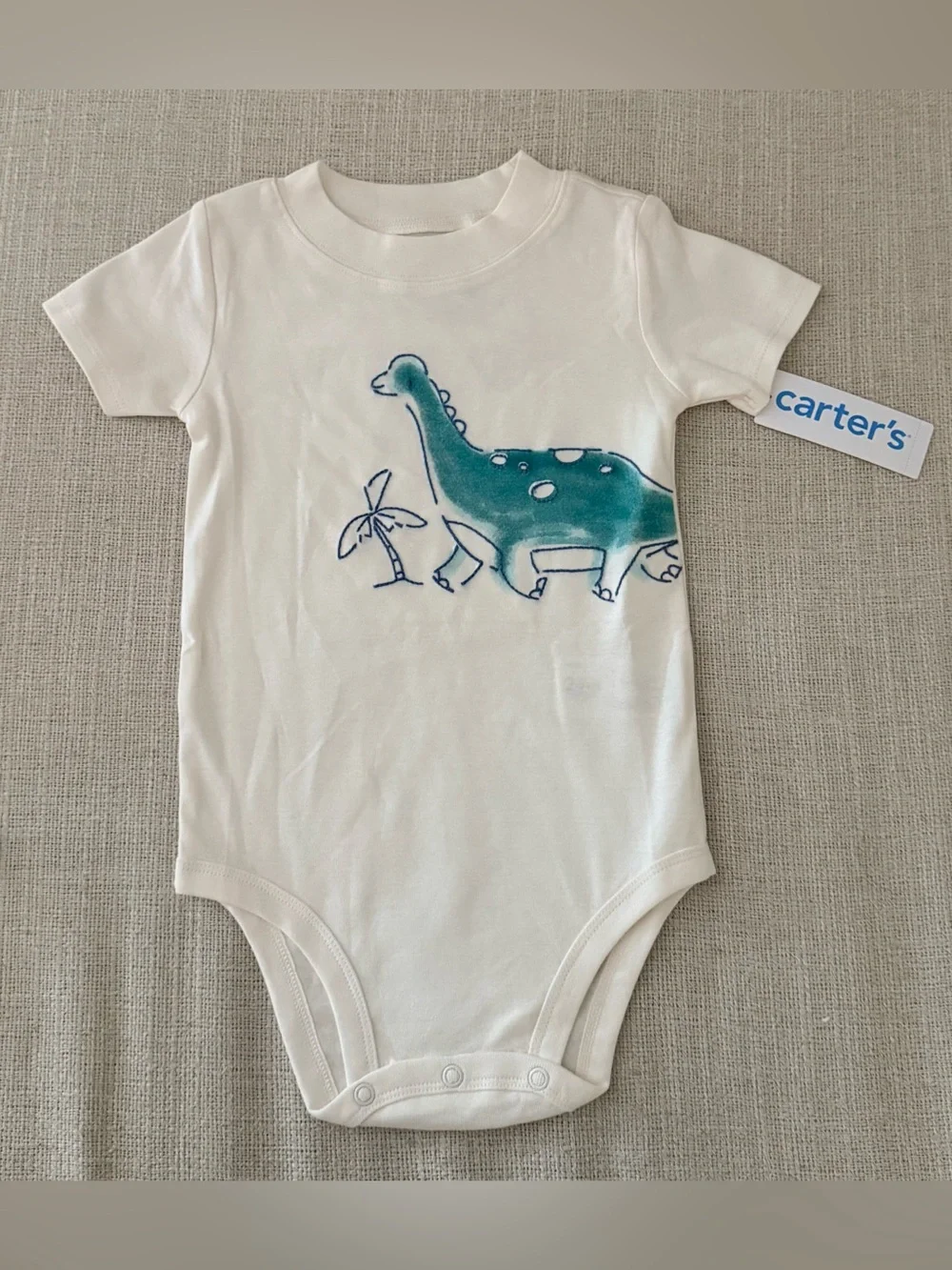 Carter’s + Okie Dokie Baby Boy Dinosaur 3-Piece Bundle 24M